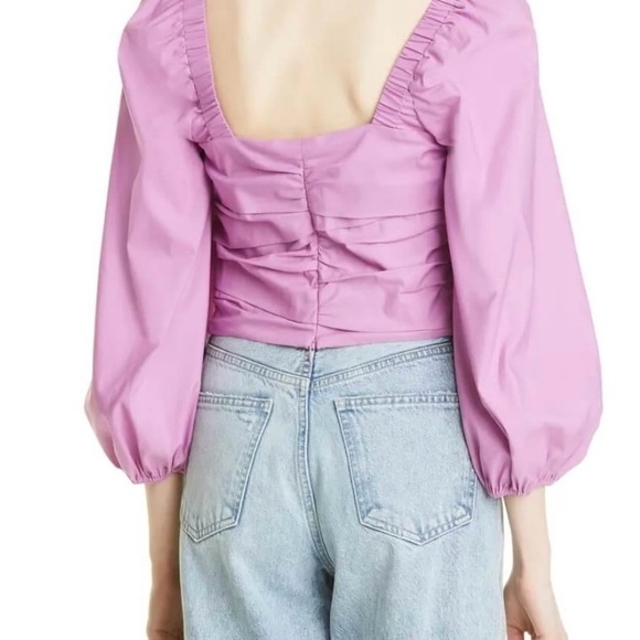 Veronica Beard Kayla puff sleeve - Picture 2 of 9